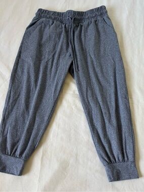 Fit Collective heather gray sweatpants with adjustable drawstring - Size
(M)